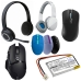 Baterie do bezdrátových sluchátek a headsetů Logitech CS-LOE310SL